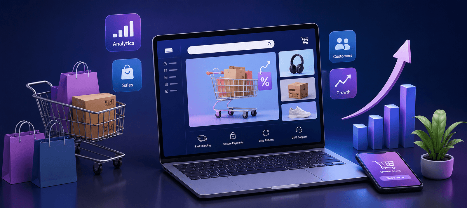 Best Ecommerce platforms for growing businesses in 2026